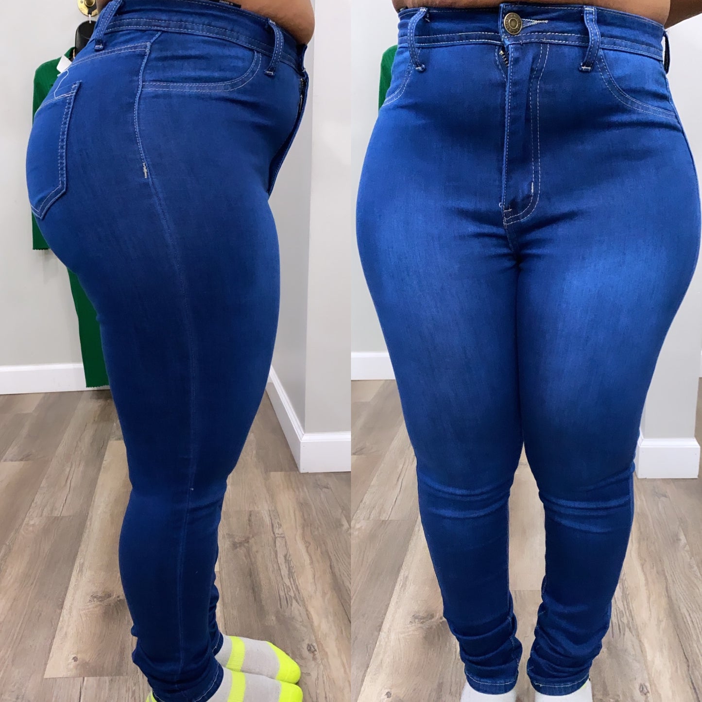 Sleek Shape Dark Jeans