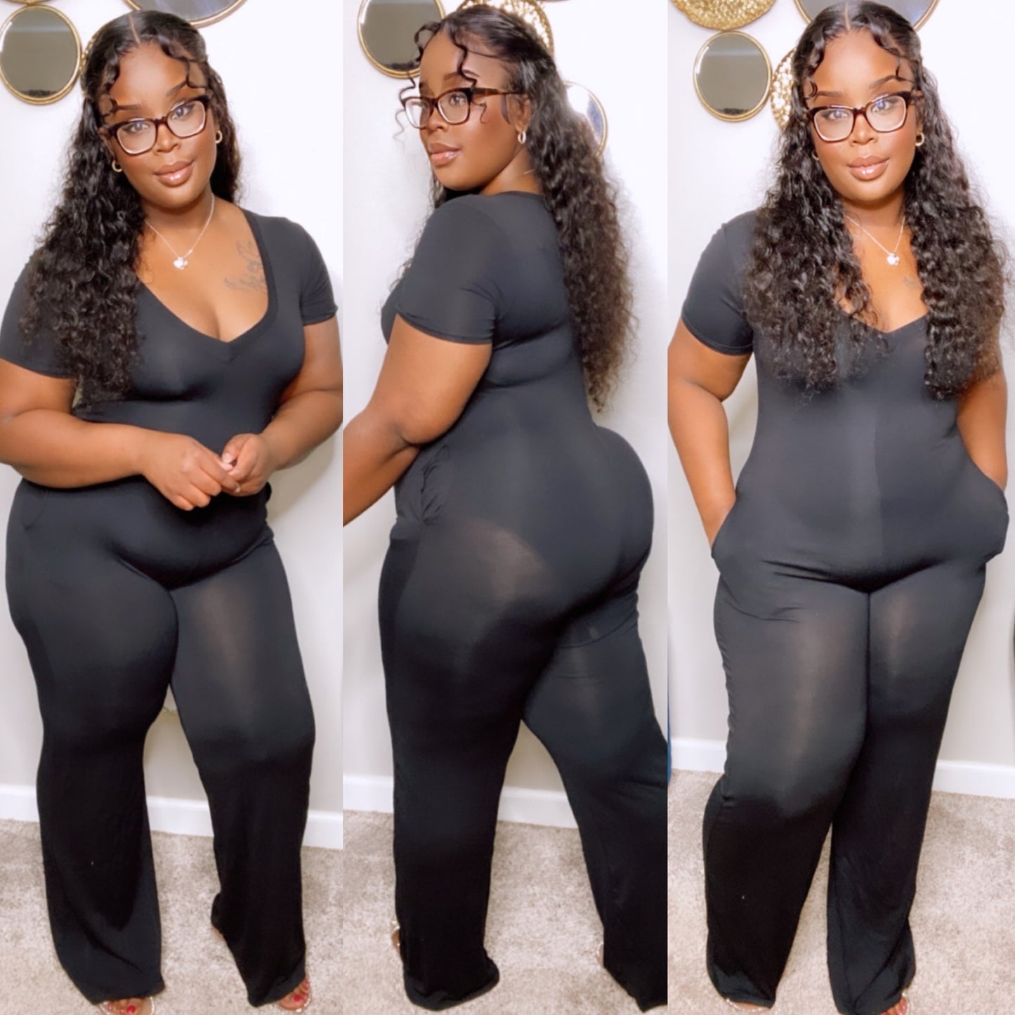 Nique's Snatched Jumpsuit (Black)