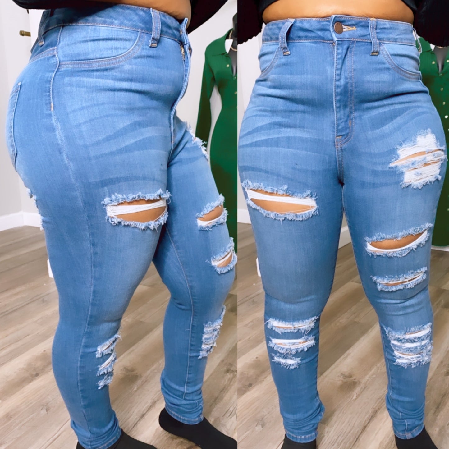 So Into You Distressed Jeans