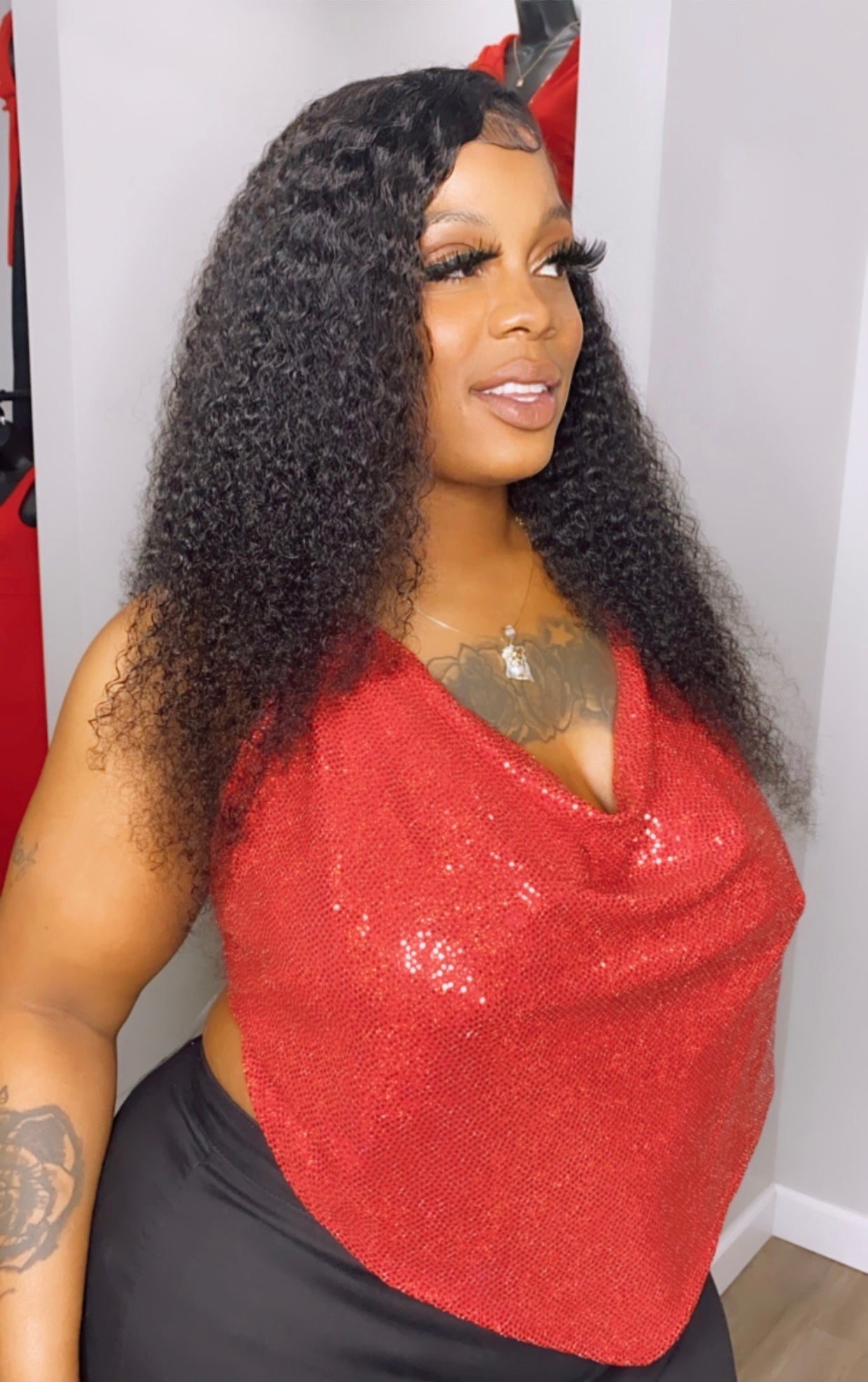 Rich Girl Red Top