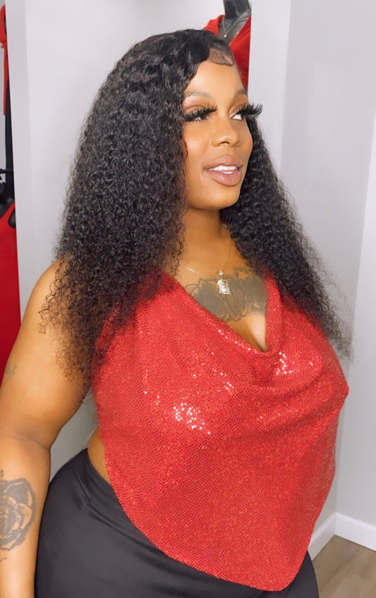 Rich Girl Red Top