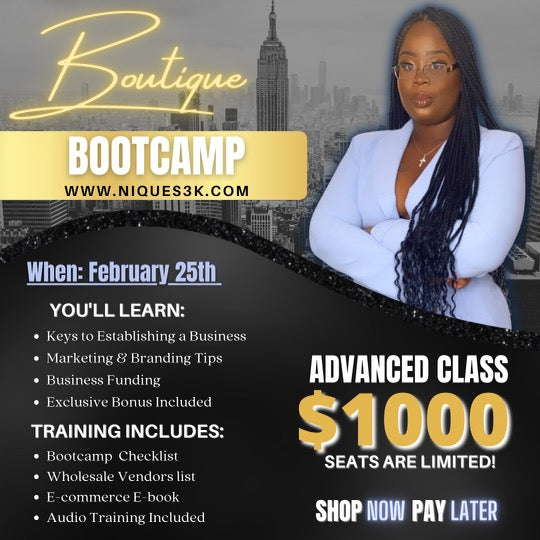 Boutique Bootcamp Class